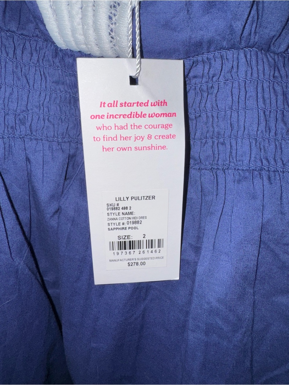 Brand new w/tags Lilly Pulitzer's Zanna midi-dress - Picture 6 of 7